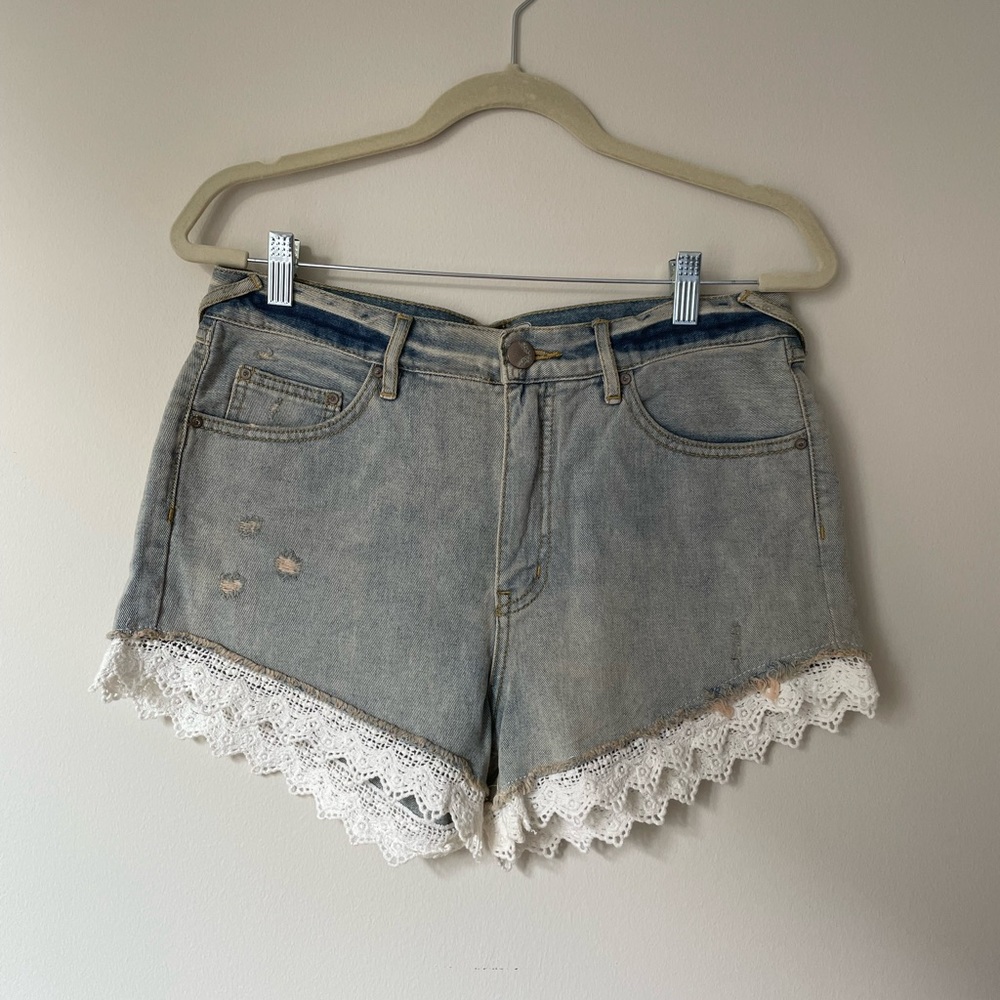 NWT Free People Jean Shorts - Picture 5 of 8